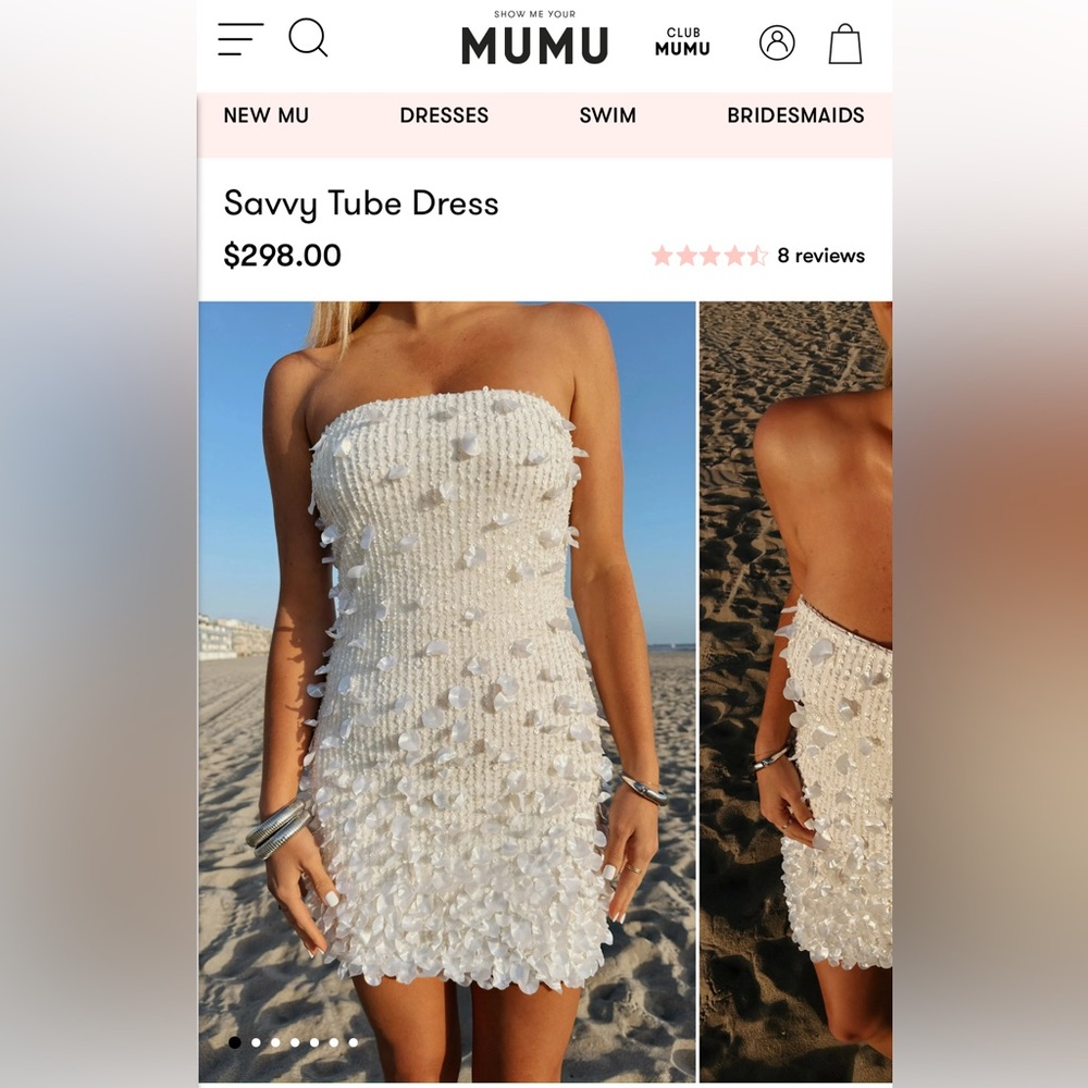 Show Me Your MuMu Savvy Tube Dress